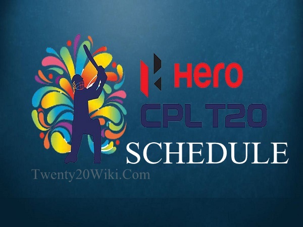 CPLT20 Schedule and Fixtures